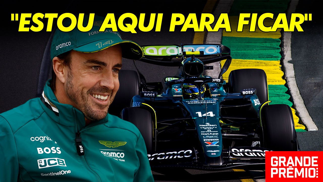ALONSO escolhe PORTO SEGURO com ASTON MARTIN para provável baile final na FÓRMULA 1 | GP às 10