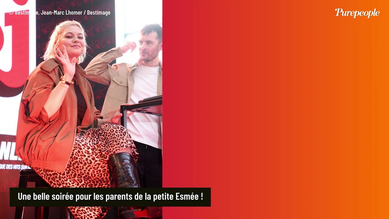 Louane : Rares gestes d'amour avec son chéri Florian Rossi, le couple se lâche sur scène lors d'un grand moment