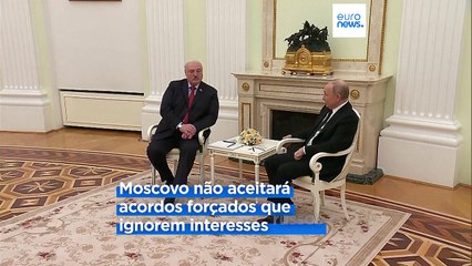 Putin pronto a negociar sem "esquemas impostos" por Kiev