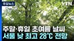 [날씨] 벌써 여름?...일요일 전국 곳곳 29도까지 오른다 / YTN