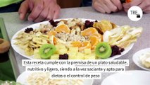 Receta ligera, con solo dos ingredientes básicos, para cenar sano y rápido