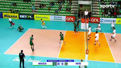 BRASÍLIA 0 X 3 GOIÁS - MELHORES MOMENTOS - SUPERLIGA B MASCULINA DE VÔLEI