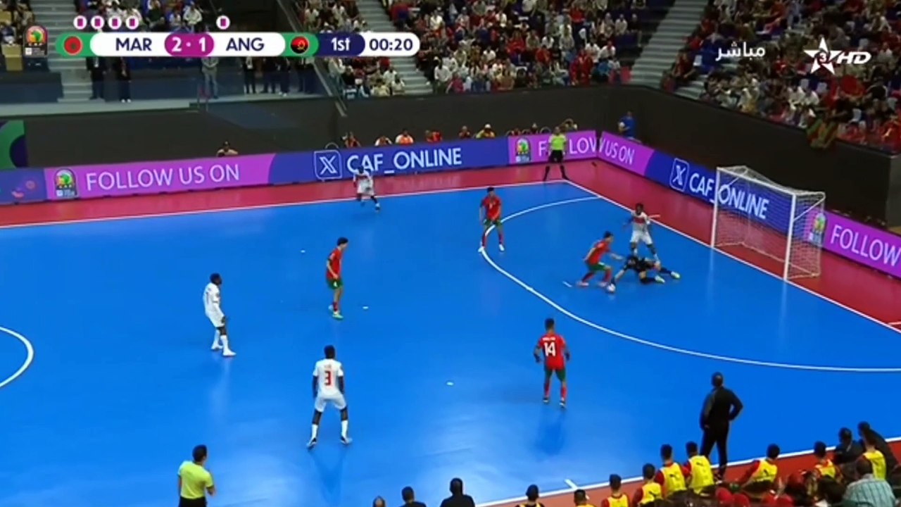 Marocco 5-2 Angola - African futsal nations cup