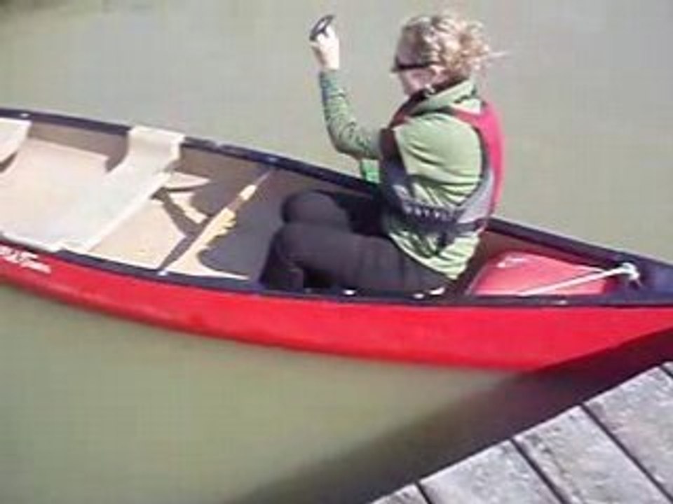 Nono kayak arrivée