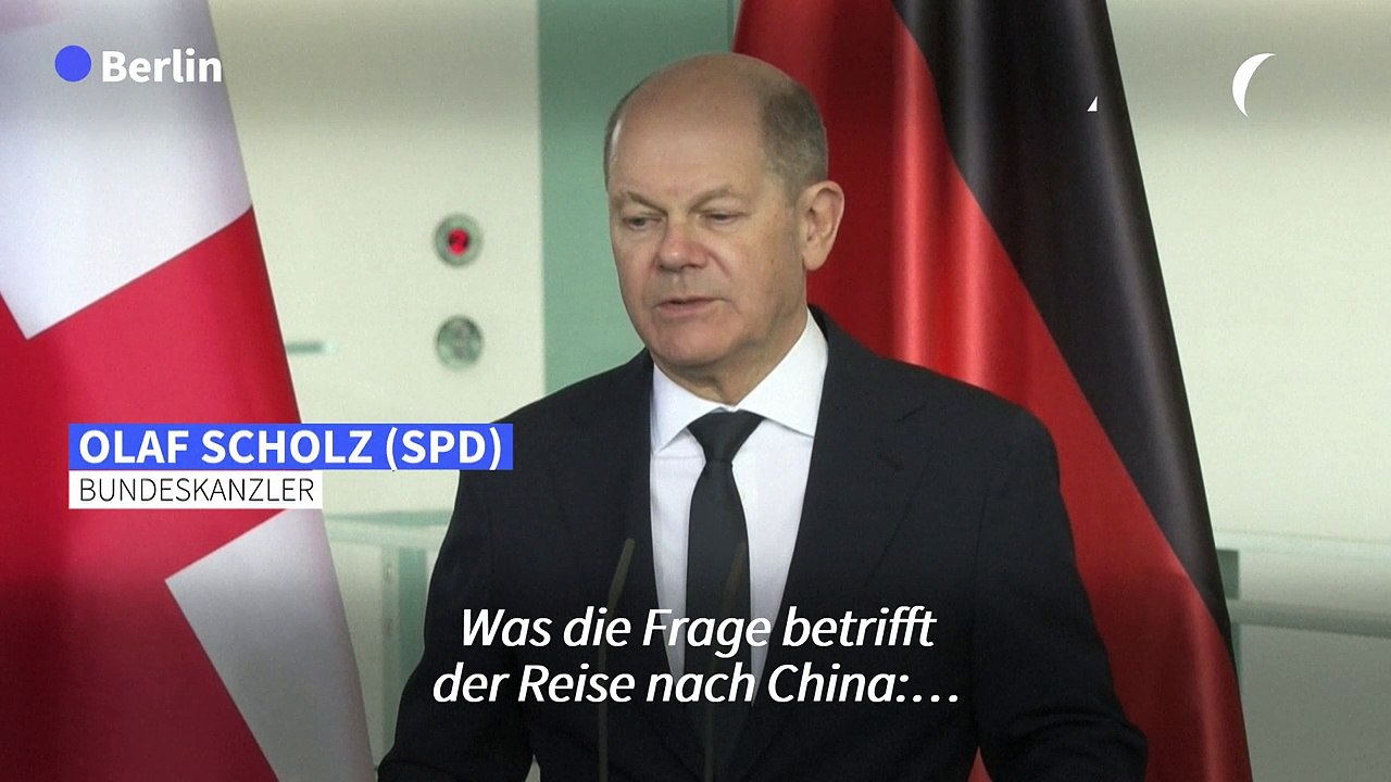 Scholz will sich bei China-Reise für deutsche Unternehmen stark machen