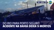 Acidente de ônibus na Bahia deixa 9 mortos e dezenas de feridos