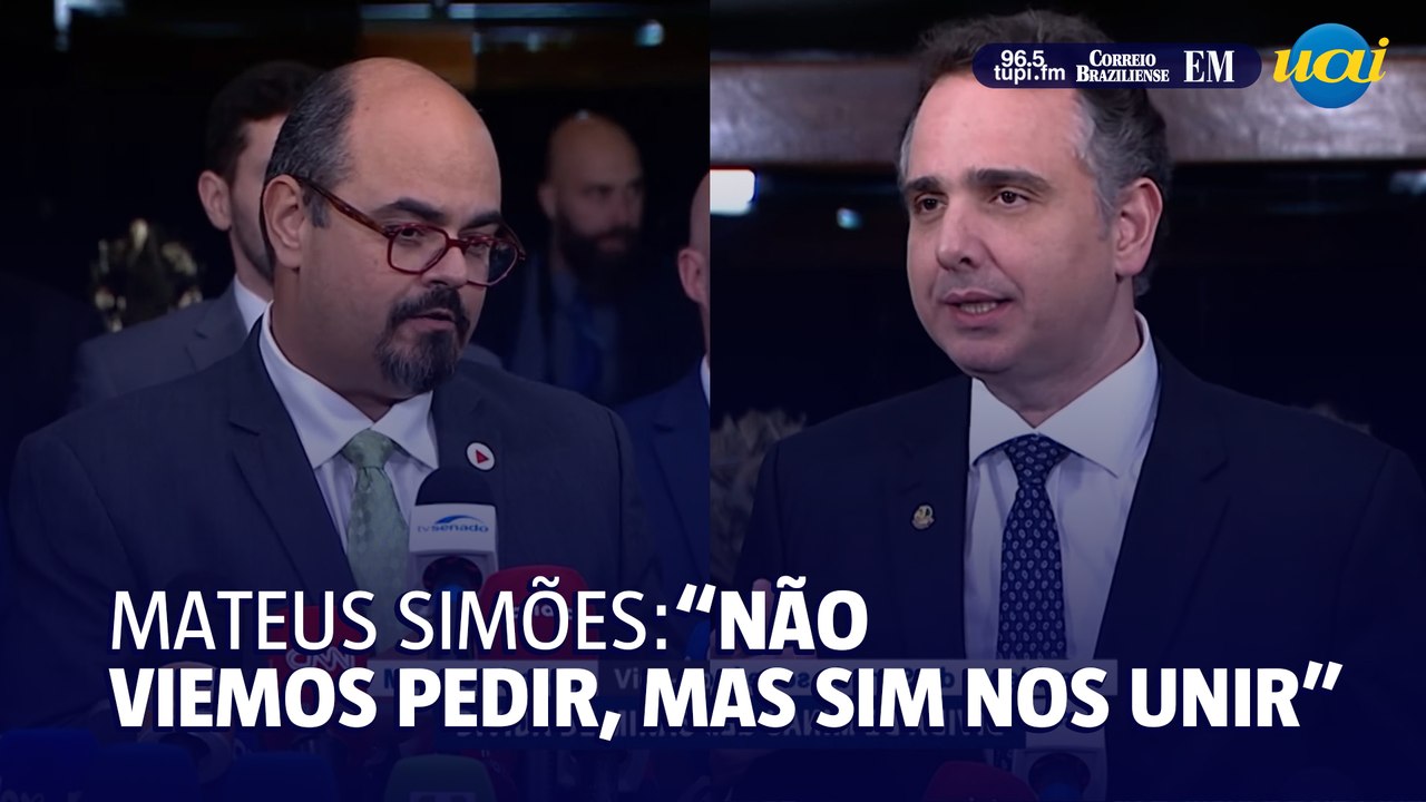 Vice-governador de Minas faz reunião com Pacheco