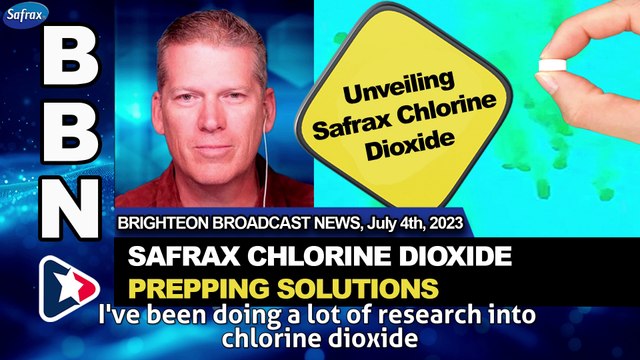 Chlorine Dioxide: Safrax's Revolutionary Prepping Solutions - Mike Adams Podcast, July 4, 2023