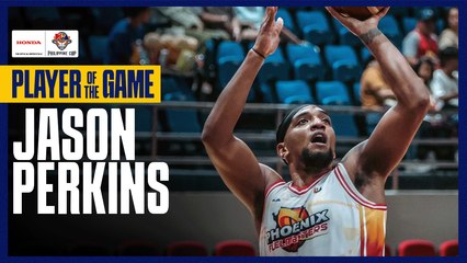 PBA Player of the Game Highlights: Jason Perkins tallies double-double for Phoenix