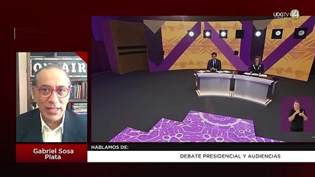 Debate presidencial y audiencias | Gabriel Sosa Plata