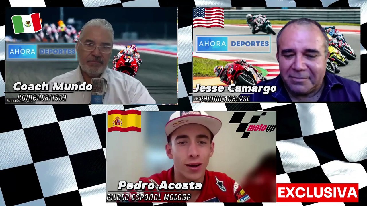 Entrevista en Exclusiva al Piloto Español de Moto GP Pedro Acosta de Equipo KTM Redbull GAS GAS