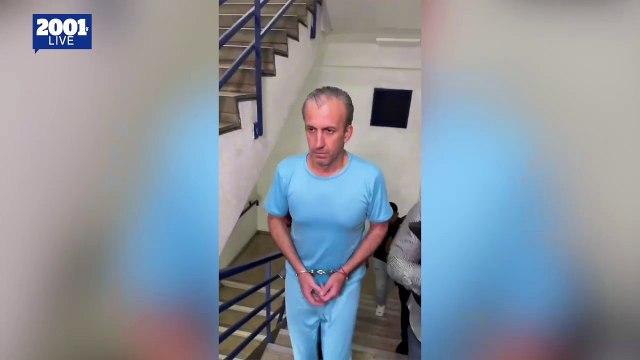 Momento en que Tareck El Aissami, Samark López y Simón Zerpa fueron trasladados al Palacio de Justicia
