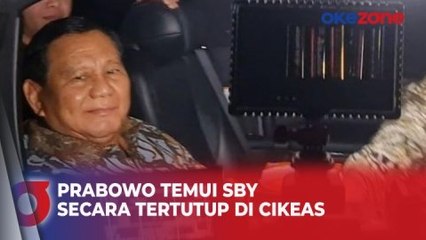 Temui SBY Secara Tertutup di Cikeas, Prabowo: Lebaran, Kita Datang ke Senior