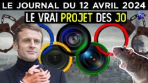 JO : de la surveillance de masse à la fuite de données - JT du vendredi 12 avril 2024