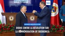 Bosnie-Herzégovine : Milorad Dodik contre une résolution pour commémorer le génocide de Srebrenica