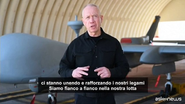 Gallant: Israele ? spalla a spalla con Usa sulla minaccia iraniana