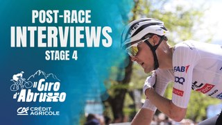 Il Giro d'Abruzzo 2024 | Stage 4: post-race interview