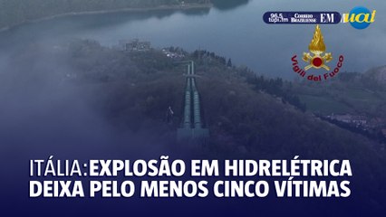 Sobe número de mortos em explosão em hidrelétrica italiana da Enel