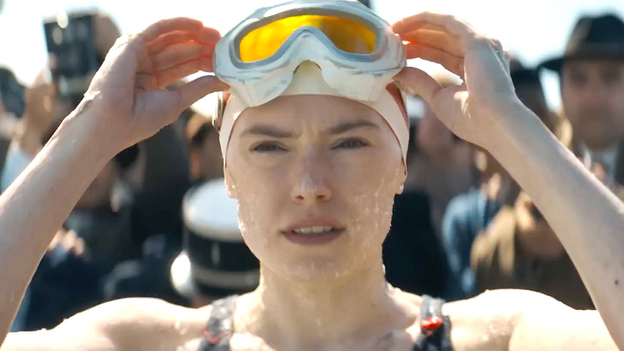 Daisy Ridley Shines in Disney's Young Woman and the Sea Trailer