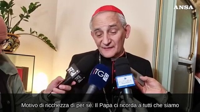 Card. Zuppi: Il Mediterraneo da nostrum e' diventato mostrum