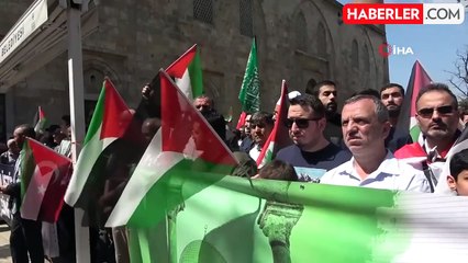 Gazze'de hayatını kaybedenler için gıyabi cenaze namazı kılındı