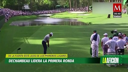 Bryson DeChambeau lidera primera ronda del Masters de Augusta