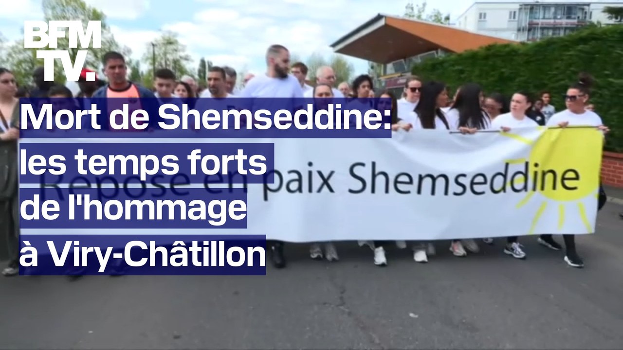 Mort de Shemseddine: les temps forts de l'hommage rendu à l'adolescent ce vendredi après-midi