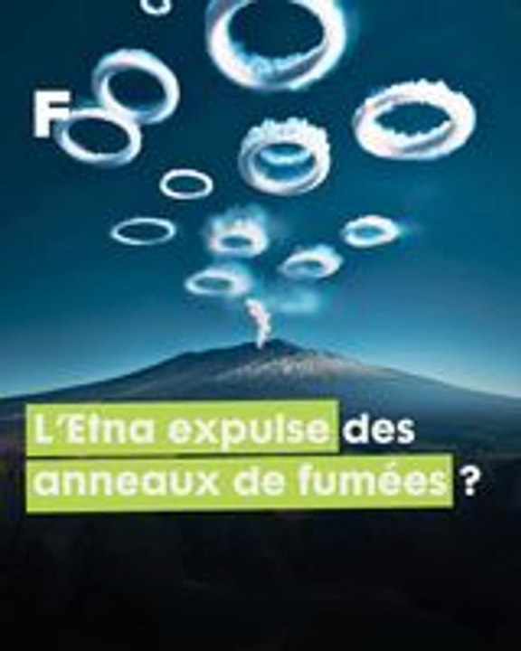 Pourquoi l'Etna crache d'étranges anneaux de fumée blanche dans le ciel ?