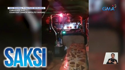 Lasing na jeepney driver, arestado dahil sa mabilis na pagmamaneho | Saksi