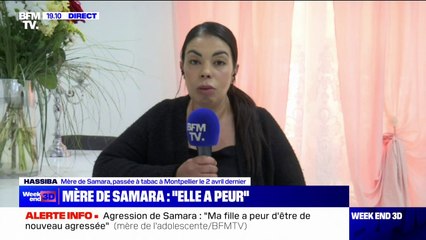 Samara: "Je reçois beaucoup de messages de mamans", raconte la mère de l'adolescente agressée à Montpellier
