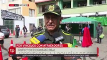 Aprehenden a cuatro policías del CEIP acusados de tener vínculos con atracadores en Cochabamba