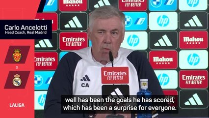 Ancelotti happy with Bellingham despite goal drought