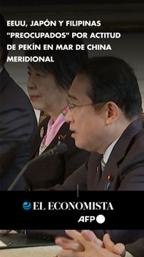EEUU, Japón y Filipinas preocupados por actitud de Pekín en mar de China Meridional