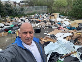 Shocking Fly-Tipping in Dudley: Watch Councillor Shaukat Ali Reveal the Extent of Waste on Porter Street 🚮