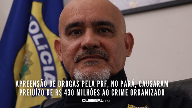 Apreensão de drogas pela PRF, no Pará, causaram prejuízo de R$ 430 milhões ao crime organizado
