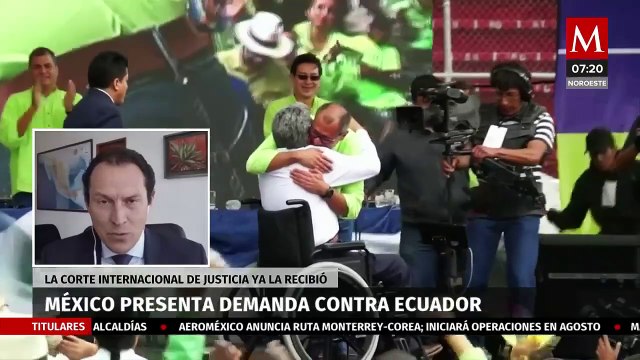 México y Ecuador tenían acuerdos al más alto nivel : Alejandro Celorio ante la demanda a Ecuador