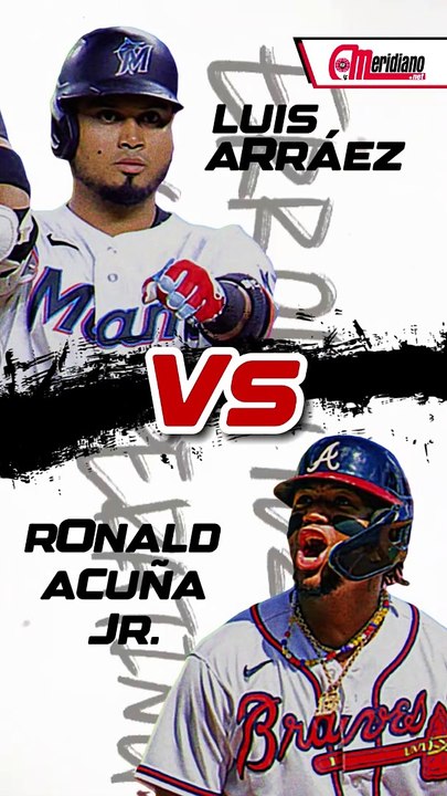 MLB: Luis Arráez Vs Ronald Acuña Jr.