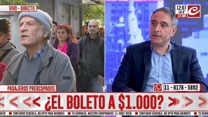 Luciano Fusaro: "Otra opción es ahorrar plata sacando colectivos de la calle"
