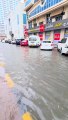 Inundated streets in Sharjah