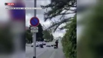 Bas-Rhin :  Un policier blessé après un refus d'obtempérer d'un jeune de 17 ans qui lui fonce dessus