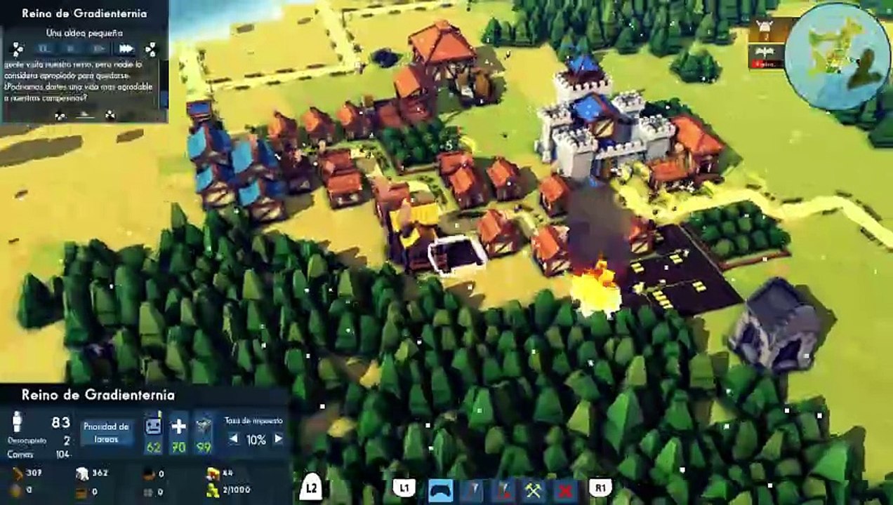 Kingdoms and Castles - gameplay en PlayStation 5