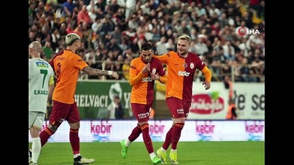 Trendyol Süper Lig: Alanyaspor: 0 - Galatasaray: 4