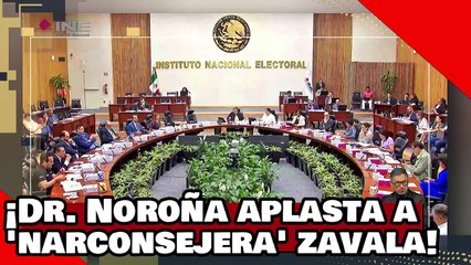 ¡VEAN! ¡Dr. Noroña aplasta a ‘narconsejera’ Zavala por hacerse tonta con el pirateo de ‘la botarga’!