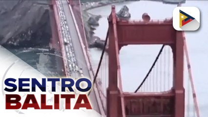 Pro-Palestinian demonstrators, hinarangan ang Golden Gate Bridge bilang protesta
