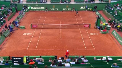 Monte Carlo - Humbert cède face à Ruud