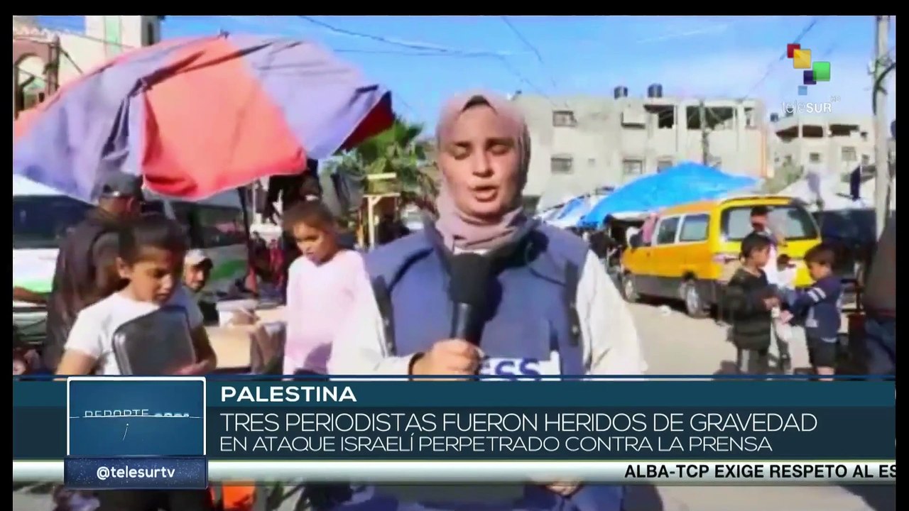 Fuerzas israelíes atacan nuevamente a medios de comunicación en Palestina