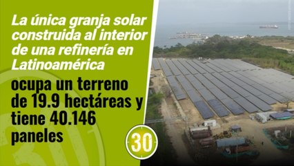 Primera granja solar en una refinería de Latinoamérica es de Ecopetrol