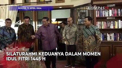 Momen Prabowo Dijamu SBY Dengan Fish and Chips hingga Beef Wagyu di Cikeas