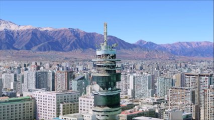 Torre Entel (Entel Tower)  in Santiago, Chile