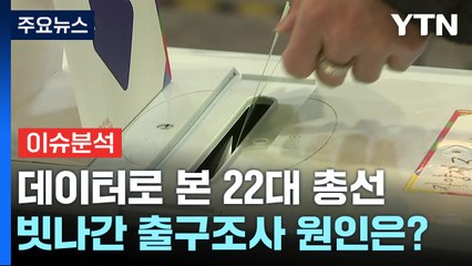 빗나간 출구조사...데이터로 정리하는 22대 총선 / YTN